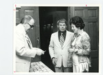 Giving Out Nametags, June 12, 1976 by Franklin University