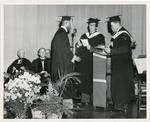 Graduate Receiving Diploma, 1952 by Franklin University