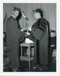 Graduate Receiving Diploma, 1961 by Franklin University
