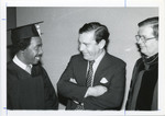 President Bunte with Commencement Speaker Morley Safer, 1978 by Franklin University