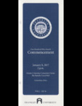 Fall 2016 Commencement