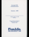 Summer 1990 Commencement by Franklin University