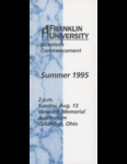 Summer 1995 Commencement by Franklin University