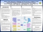 Using a Team Approach to Redesign the First Course in a Master’s LevelInstructional Design and Performance Improvement Program by Barbara Carder, E’lise Flood, Joel Gardner, and Sharon Taylor