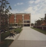 Frasch Hall Entrance, 1993 by Franklin University