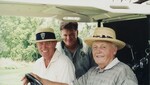 Alumni on Golf Cart, 1999 by Franklin University