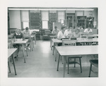 Students in Library, circa 1969 by Franklin University