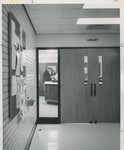 Library Entrance in Frasch Hall, circa 1969 by Franklin University