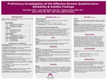 Preliminary Investigation of the Affective Domain Questionnaire: Reliability & Validity Findings by Dale Hilty, Jody Gill, Kathryn Ross, and Anne Hinze