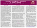 Psychometric Investigation & Measurement of Hunger & Pleasure by Dale Hilty, Michelle Wagner, and Keirston Maybury