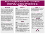 Assessment of BSN Student Attitudes Toward Patient Education & Three Patient Education Scenarios by Tina Harkless, Dale Hilty, Kristin Partee, and Hope Schmidt