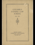 Columbus Evening Law School, 1920-1921