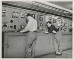 Instructor and Student at Radio Machine, undated by Franklin University